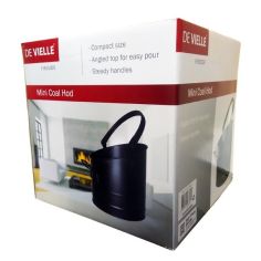 De Vielle Fireside Black Mini Coal Hod