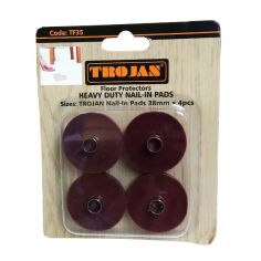 Trojan Heavy Duty Nail In Pads Floor Protectors