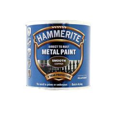 Hammerite Direct To Rust Metal Paint - Smooth Copper 250ml