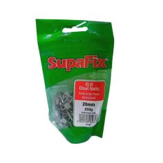 SupaFix ELH 20mm Galvanised Clout Nails - 250g