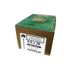 Timco Classic® ZYP CSK Pozi Wood Screws 5.0 X 20mm - Box Of 200