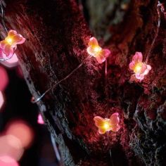 30 LED Butterfly Firefly Solar Strings