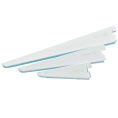 Newtech White Twin Slot Bracket - 470mm