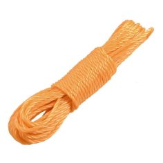 Orange Clothes Line Rope - 15m 