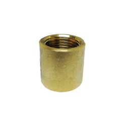 Round Brass Threaded Socket - 1/2"