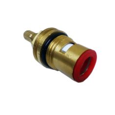 Brass Finish Hot Tap Threaded Spindle - 1/2"