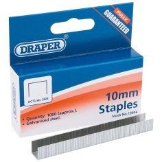 Draper® Heavy Duty 1000 Staples - 10mm