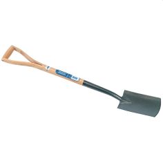 Draper Carbon Steel Border Spade with Ash Handle