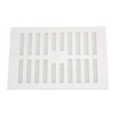 White Plastic Vent Adjustable 9" x 6" 229mm x 152mm 