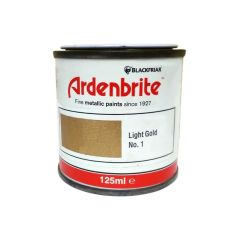 Blackfriar Ardenbrite Paint - Light Gold No. 1 - 125ml