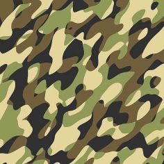 Army Camouflage Design Self Adhesive Contact - 2m x 45cm