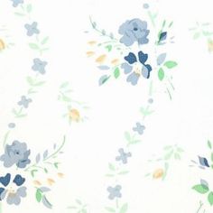 Blue Anemone Floral Self Adhesive Contact 1m x 45cm