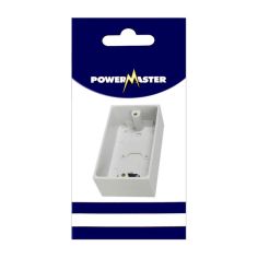 Powermaster 2 Gang 47mm Surface Pattress Box