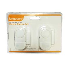 Kingavon 2 Piece Door & Window Entry Alarm Set