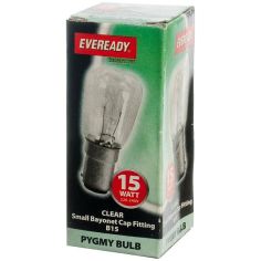 Eveready 15W Pygmy Small Bayonet Cap Fitting B15/ SBC Light Bulb