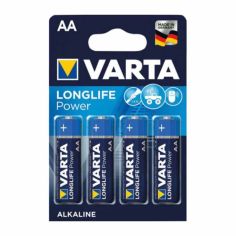 Varta AA Longlife Alkaline Batteries - Pack Of 4