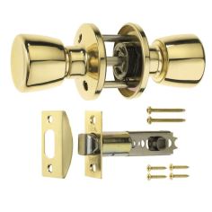 Era 170-32 Brass Passage Door Handle Set