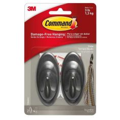 Command Slate Terrace Hooks (2 Hooks & 4 Strips)