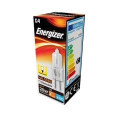 Energizer 14W Halogen Clear G4 Capsule Lightbulb