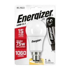 Energizer 10.5W LED GLS B22 Lightbulb