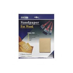 Dosco Sandpaper for Wood - 5 Sheets - Medium