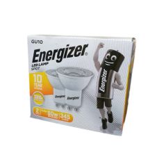 Energizer 4.2W LED GU10 Spotlight Bulb - Pack Of 2