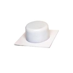 Amig Self Adhesive Doorstop - White on White