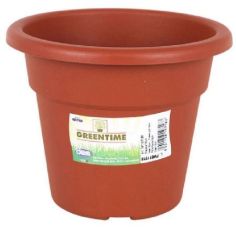 Greentime Flowerpot With Plate - 18cm