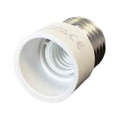 E27- E14 White Lampholder Adaptor