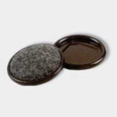 2 1/2" Round Carpet Base Castor Cup