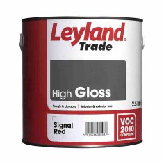 Leyland Trade High Gloss Paint - Signal Red 2.5L