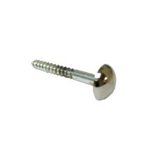 Chrome Mirror Screw - 1 1/4"