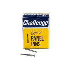 Challenge 20mm Bright Steel Panel Pins - 50g