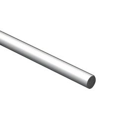 Raw Aluminium Round Rod - 4mm x 1m