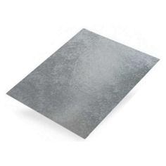 Galvanized Steel Smooth Profile Extrusion Sheet - 1000 x 500 x 1mm