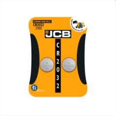 JCB CR2032 Lithium Coin Cell Battery - Pack Of 2