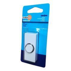 Friedland White Sesame D814 Wired Doorbell Push