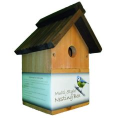 Wild Bird Multi Style Wooden Nest Box