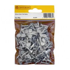 20mm Galvanised Felt / Clout Nails 250g