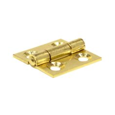 Brass Butt Hinge - 1"