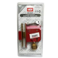 Union Assa Abloy 5 Lever Security Mortice Deadlock - 3"