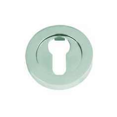 Amig Zamak Matt Chrome Keyhole Escutcheon - 52mm