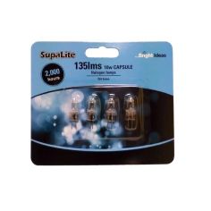 SupaLite 10w Halogen G4 Capsule Lightbulb - Pack of 4