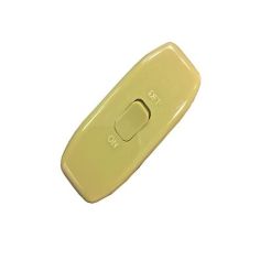 6 Amp Cord Switch Gold - 3 Core