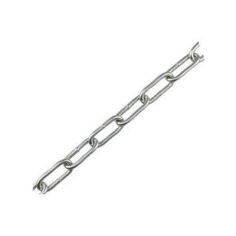 6mm x 24mm Zinc Chain (Price per metre)