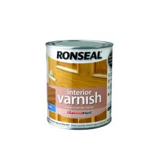 Ronseal Interior Varnish - Satin French Oak 250ml