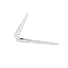 F.F.Group Heavy Duty White Shelf Bracket - 150 x 200mm