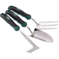 Draper Expert 3 Piece Stainless Steel Garden Tool Set