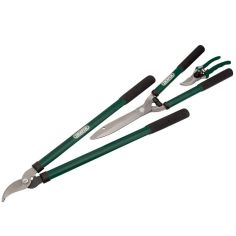 Draper 3 Piece Bypass Lopper, Shears & Secateur Set