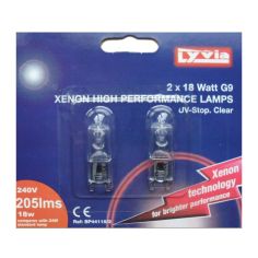 Lyvia G9 Xenon Twin Pack - 18w